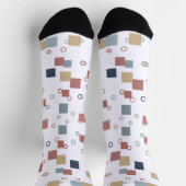 Chaussette Calcetines con dibujos minimalistas alegres        (Haut)