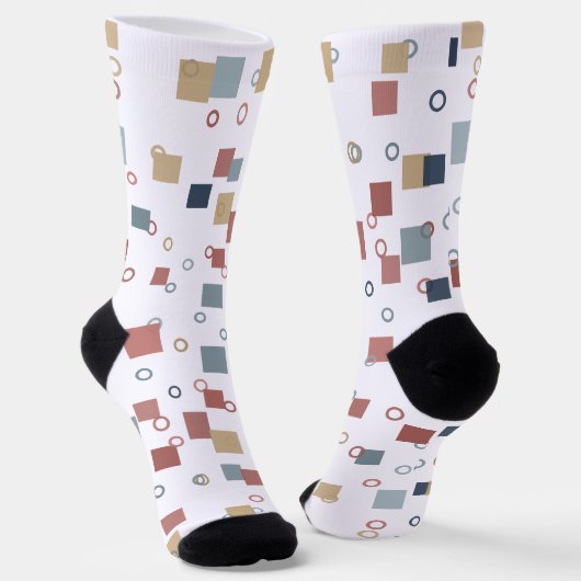 Chaussette Calcetines con dibujos minimalistas alegres        (Angulaire)
