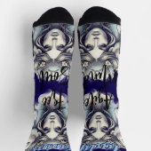 Chaussette Calcetines Lady Géminis – Toque divertido (Haut)