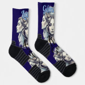 Chaussette Calcetines Lady Géminis – Toque divertido (Droite)