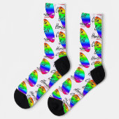Chaussette Calme et audacieux surf (Gauche)