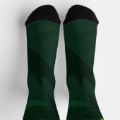 Chaussette Caméléon mignon vert (Haut)