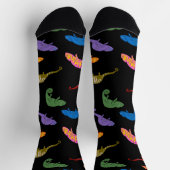Chaussette Caméléons Reptiles Colorés Lézards  (Haut)