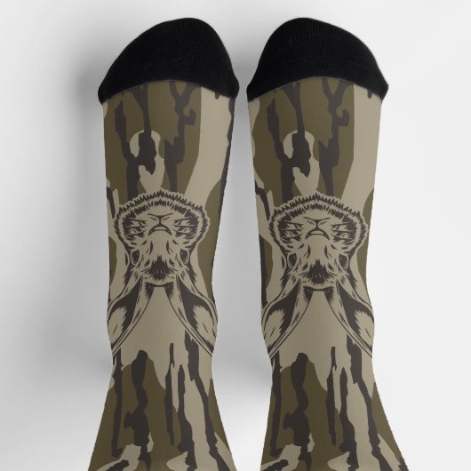 Chaussette Camo Chasse Camo Bottomland Rabbit (Haut)