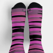 Chaussette Camo de tigres rose et noir (Haut)