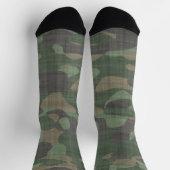 Chaussette Camo rugueux abstrait (Haut)