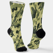 Chaussette Camo vert (Angulaire)