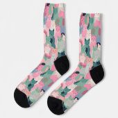 Chaussette Camouflage de chat Pastel Colours (Gauche)