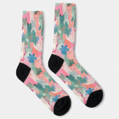 Chaussette Camouflage de chat Pastel Colours (Droite)