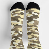 Chaussette Camouflage du désert (Haut)