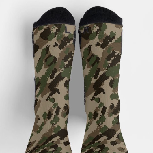 Chaussette Camouflage numérique (Haut)
