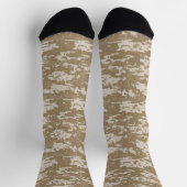 Chaussette Camouflage numérique militaire Désert de l'Armée (Haut)