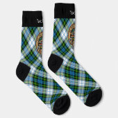 Chaussette Campbell Crest au-dessus de Tartan (Droite)