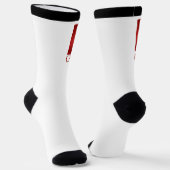 Chaussette Canada Flag Socks Canada Souvenir Socks Customize (Angulaire)