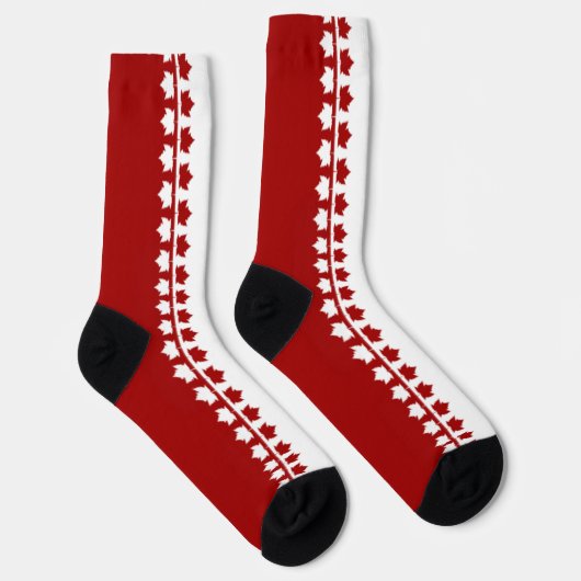 Chaussette Canada Socks Canada Souvenir Socks Customize (Droite)