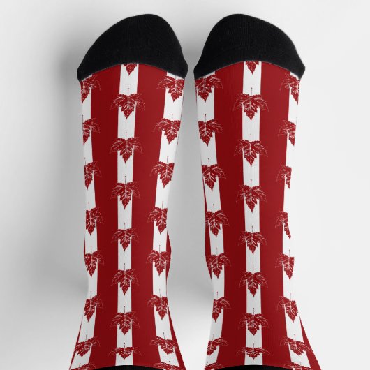 Chaussette Canada Socks Cool Canada Socks Custom Souvenir (Haut)