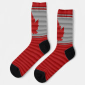 Chaussette Canada Socks Winter Canada Maple Leaf Socks  (Gauche)