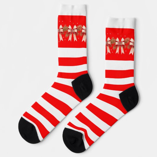 Chaussette Candy Cane Christmas  (Gauche)