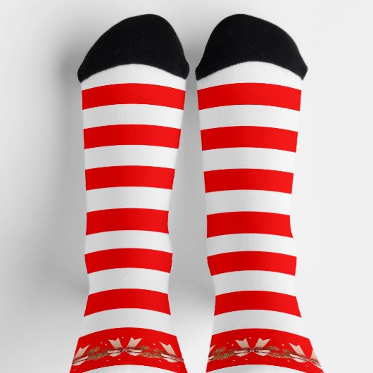 Chaussette Candy Cane Christmas  (Haut)