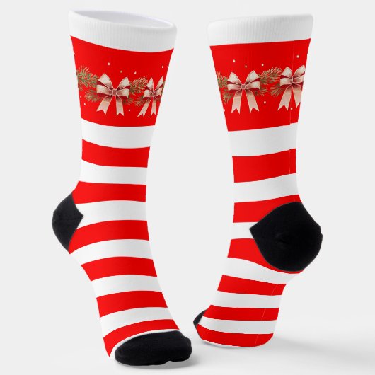 Chaussette Candy Cane Noël  (Angulaire)