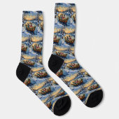 Chaussette Cane Corso Noël Bateau Fêtes (Droite)