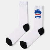 Chaussette Cap Verde flag (Gauche)