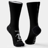 Chaussette Capitaine Nautique Nom Ancre Chaussettes (Angulaire)