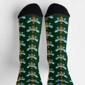 Chaussette Capitan bee with police hat (Haut)