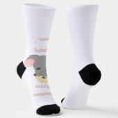 Chaussette Cappuccino de cacao de souris (Angulaire)