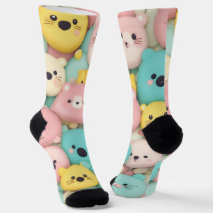 Chaussette Caractères Anime Cute