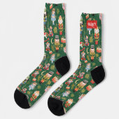 Chaussette Caractères de ballet de noisette de Noël (Gauche)