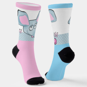 Chaussette Caricature souris rat Nouvel An 2020 symbole enfan