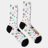 Chaussette Caricature spatiale astronaute (Droite)