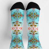 Chaussette Carpes et coraux (Haut)