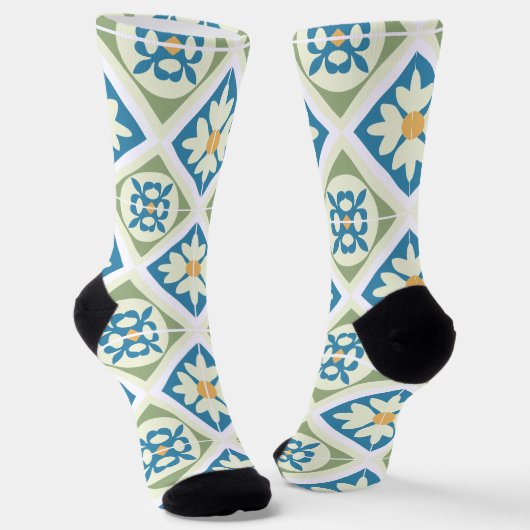 Chaussette Carreaux Andalous 13 (Angulaire)