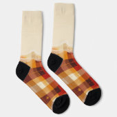 Chaussette Carreaux et Abondance (Droite)