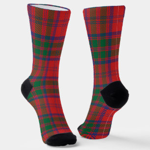 Chaussette Carreaux Rouge Vert Tartan