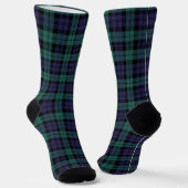 Chaussette Carreaux Vert Bleu (Angulaire)