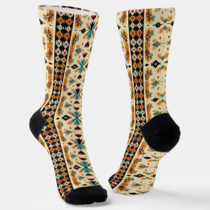 Chaussette Carrelage motif indien cool