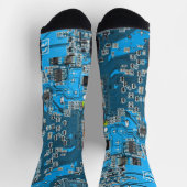 Chaussette Carte circuit bleu circuit imprimé à circuit impri (Haut)