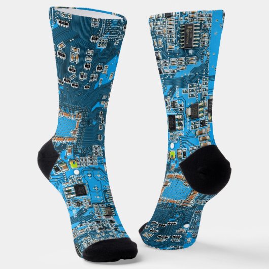 Chaussette Carte circuit bleu circuit imprimé à circuit impri (Angulaire)