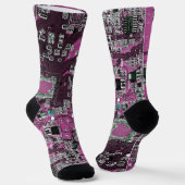 Chaussette Carte circuit imprimé circuit imprimé circuit viol (Angulaire)