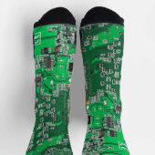 Chaussette Carte circuit imprimé circuit vert PCB (Haut)