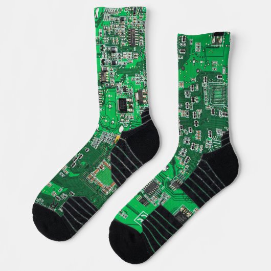 Chaussette Carte circuit imprimé circuit vert PCB (Gauche)