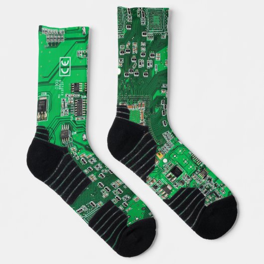 Chaussette Carte circuit imprimé circuit vert PCB (Droite)