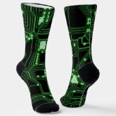 Chaussette Carte Neon Green Circuit (Angulaire)