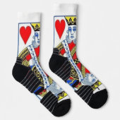 CHAUSSETTE CARTE ROI (Droite)