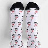 Chaussette Cartoon Flamingo Pattern (Haut)