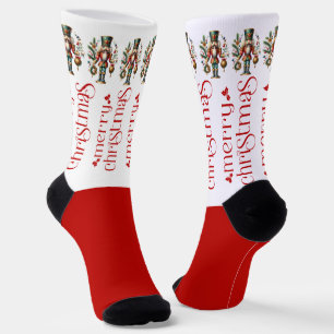 Chaussette Casse-noisette coloré de NoëlJoyeux Noël