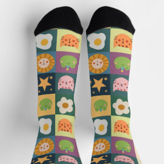 Chaussette Cat Animaux mignonette